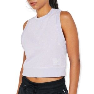 Nike Sportswear Rebel French Terry Racerback Crop Tank Top